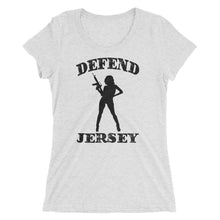 Defend Jersey Beauty Ladies' short sleeve t-shirt w/Black Design