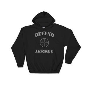 Defend Jersey Scope Hooded Sweatshirt w/Gray Design