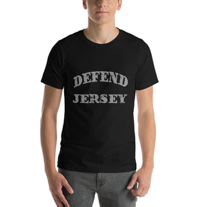 Defend Jersey Classic Short-Sleeve Unisex T-Shirt w/Gray Design