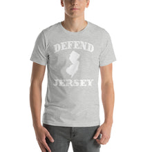 Defend Jersey State Short-Sleeve Unisex T-Shirt w/White Design