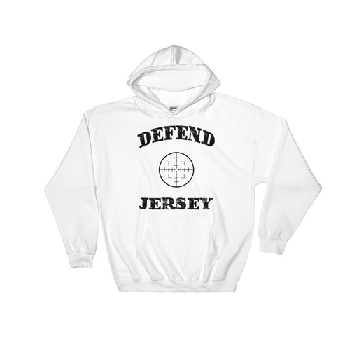 Defend Jersey Scope Hooded Sweatshirt w/Black Design