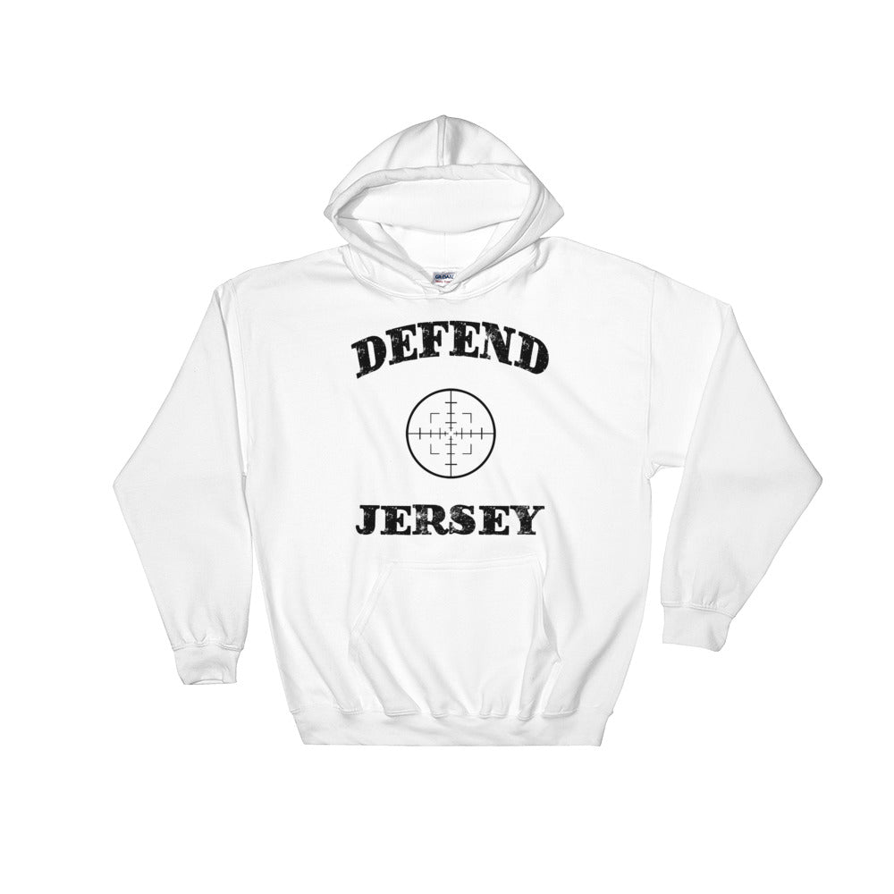 Defend Jersey Scope Hooded Sweatshirt w/Black Design