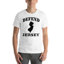 Defend Jersey State Short-Sleeve Unisex T-Shirt w/Black Design