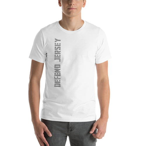 Defend Jersey Militia Short-Sleeve Unisex T-Shirt w/Gray Design