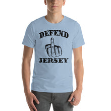Defend Jersey Finger Short-Sleeve Unisex T-Shirt w/Black Design