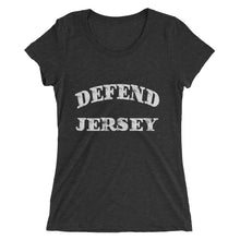 Defend Jersey Classic Ladies' short sleeve t-shirt w/White Design