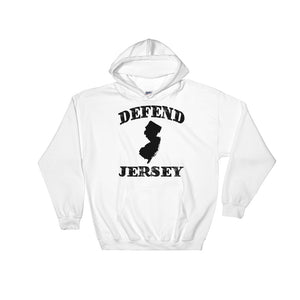Defend Jersey State Hooded Sweatshirt w/Black Design