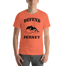 Defend Jersey Dolphins Short-Sleeve Unisex T-Shirt w/Black Design