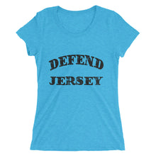 Defend Jersey Classic Ladies' short sleeve t-shirt w/Black Design