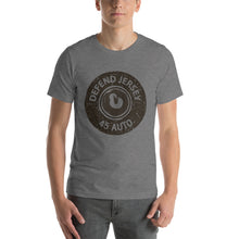 Defend Jersey Bullet Short-Sleeve Unisex T-Shirt w/Black Design