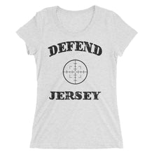 Defend Jersey Scope Ladies' short sleeve t-shirt w/Black Design