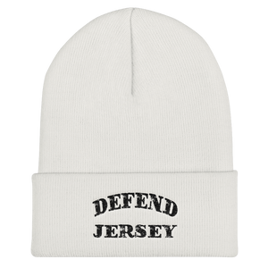 Defend Jersey Classic Cuffed Beanie w/Black Design