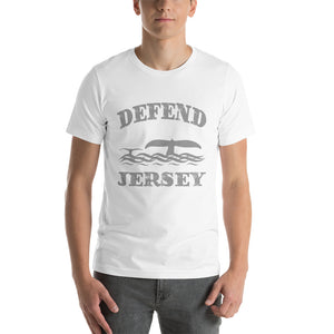 Defend Jersey Whales Short-Sleeve Unisex T-Shirt w/Gray Design