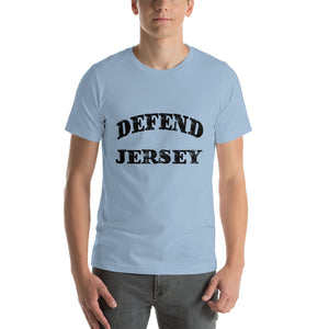 Defend Jersey Classic Short-Sleeve Unisex T-Shirt w/Black Design