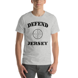 Defend Jersey Scope Short-Sleeve Unisex T-Shirt w/Black Design